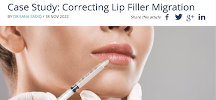 By Design Academy’s Dr Sana Sadiq featured in Aesthetics Journal